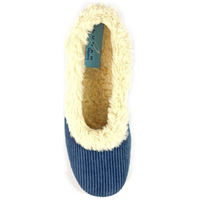 Lunar Glynis Navy Slippers