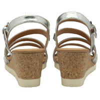 Lotus Goldie Silver Sandals