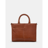 Yoshi Sunflower Bloom Brown Leather Grab Bag