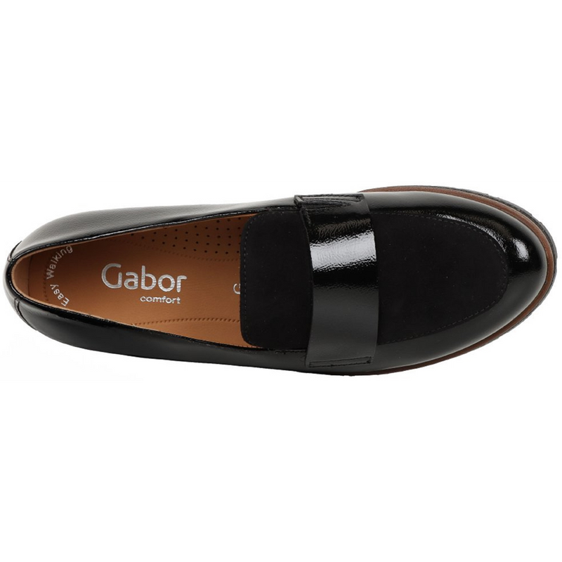 Gabor Elder Black Shoes