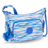 Kipling Gabb S B  Prt Diluted Blue Bag