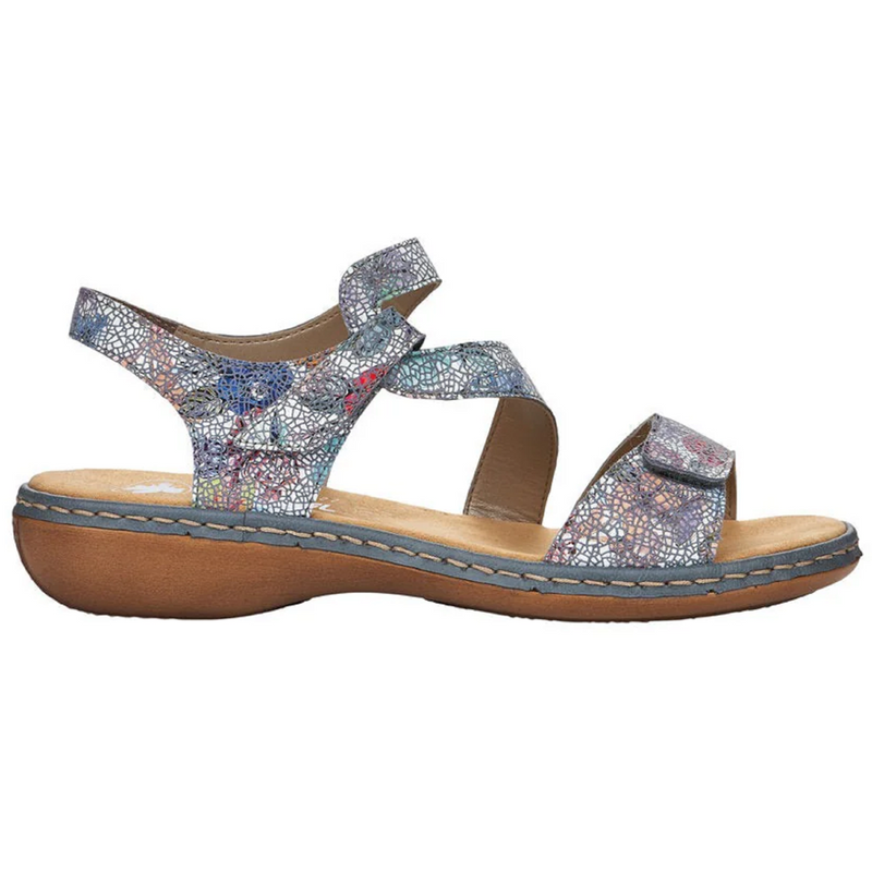 Rieker 659C7-90 (Gabi) Adria Multi Sandals