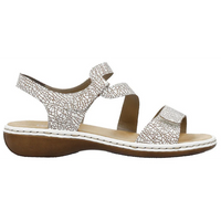 Rieker 659C7-81 (Gabi) Everest White Sandals