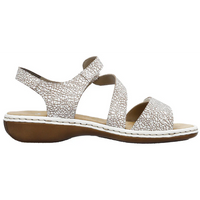 Rieker 659C7-81 (Gabi) Everest White Sandals