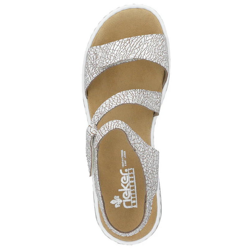 Rieker 659C7-81 (Gabi) Everest White Sandals