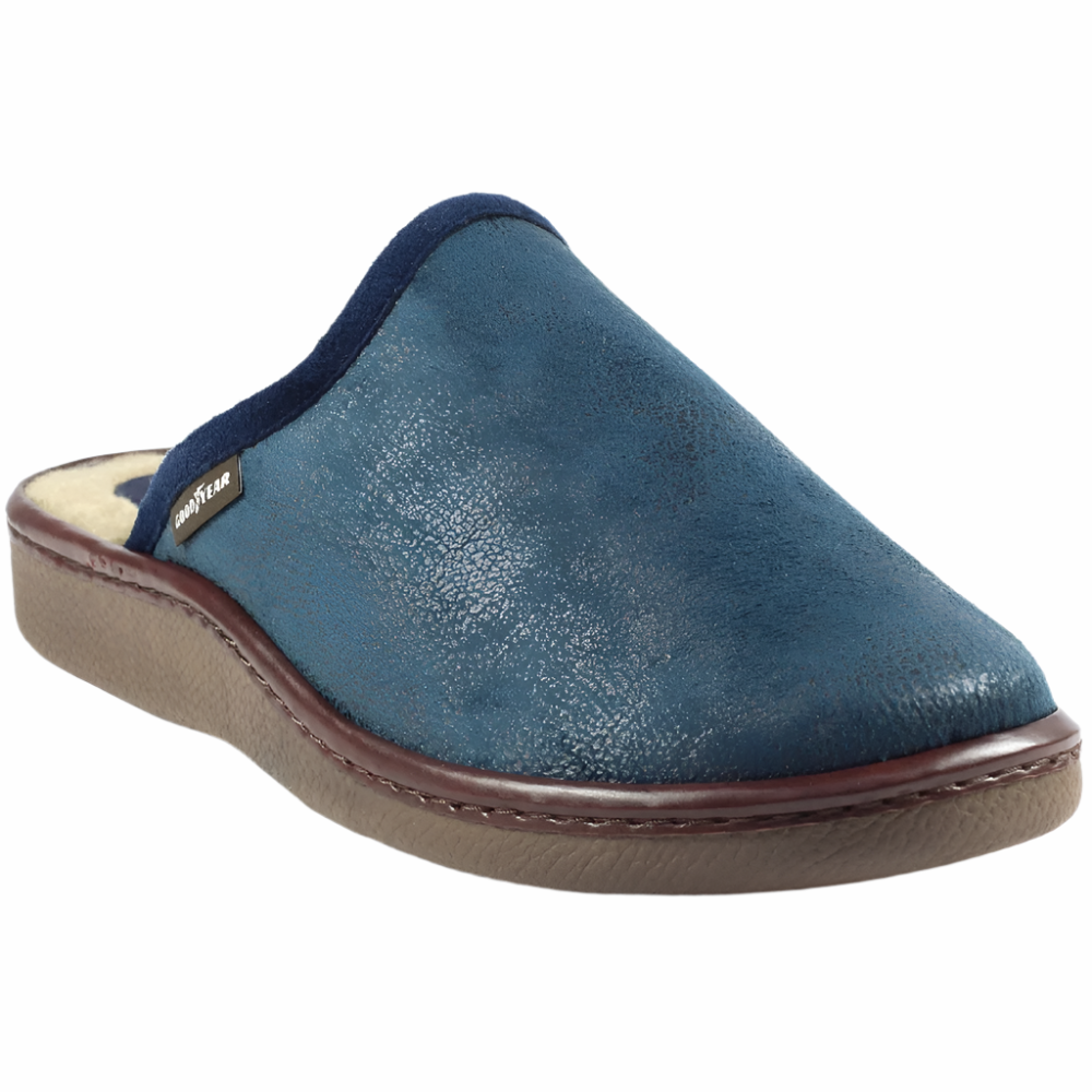 Lunar Glen Navy Blue Slippers