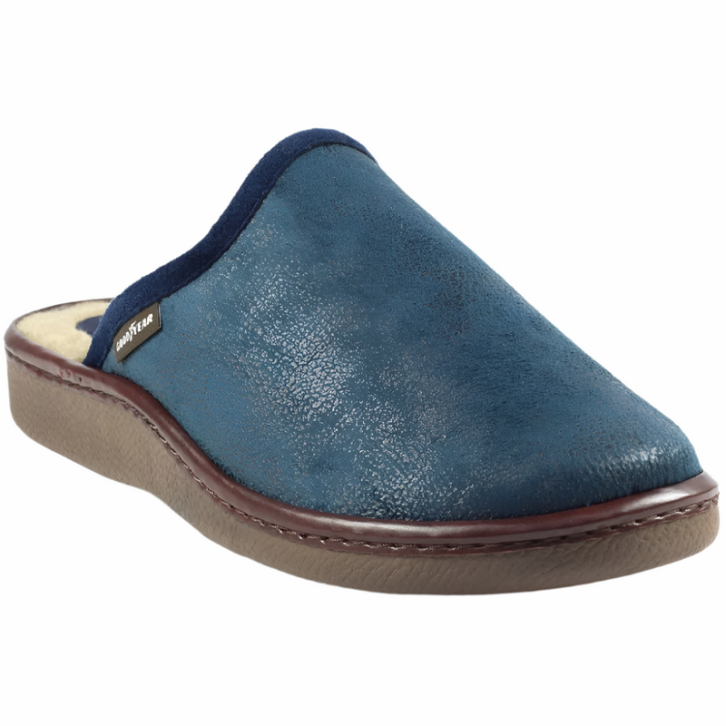 Lunar Glen Navy Blue Slippers