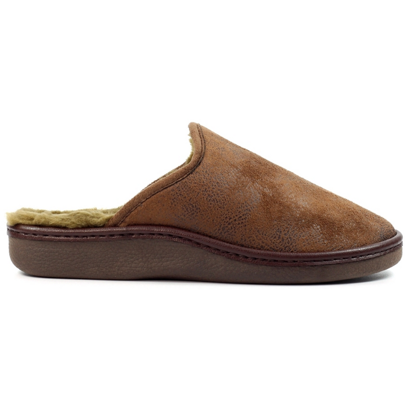 Lunar Lazy Dogz Glen II Brown Slippers