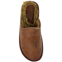 Lunar Lazy Dogz Glen II Brown Slippers