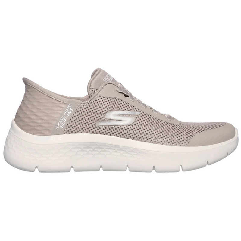 Skechers Go Walk Flex- Grand Entry Taupe Trainers