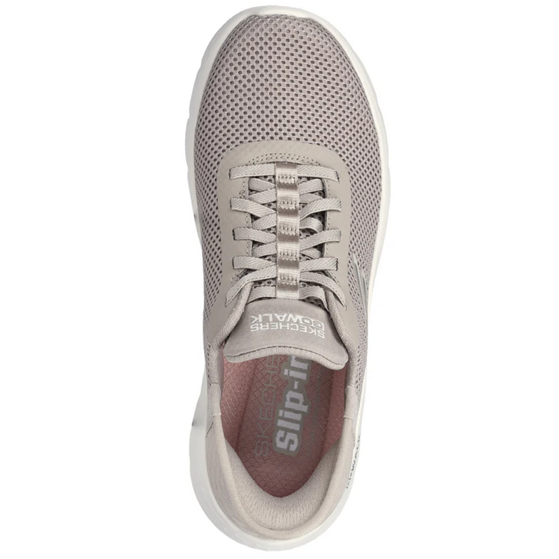 Skechers Go Walk Flex- Grand Entry Taupe Trainers