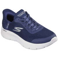 Skechers Go Walk Flex- Grand Entry Navy And White Trainers