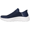 Skechers Go Walk Flex- Grand Entry Navy And White Trainers