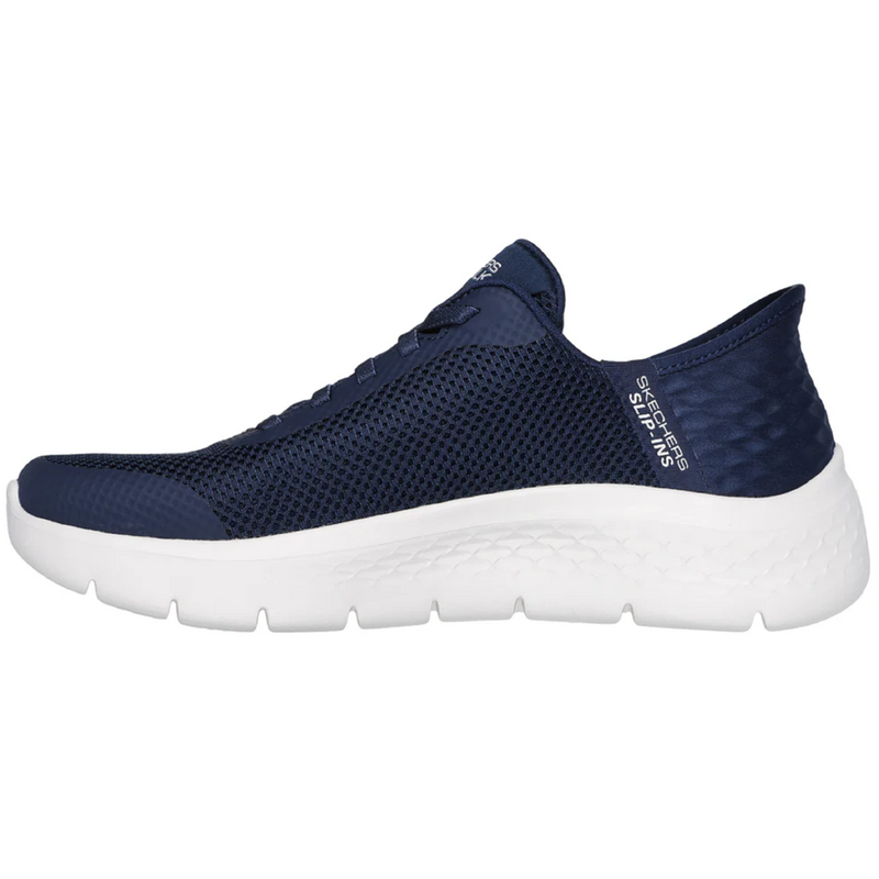 Skechers Go Walk Flex- Grand Entry Navy And White Trainers