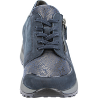 Waldlaufer Hiroko-Soft (Waltz) Navy Nubuck Trainers