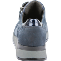 Waldlaufer Hiroko-Soft (Waltz) Navy Nubuck Trainers