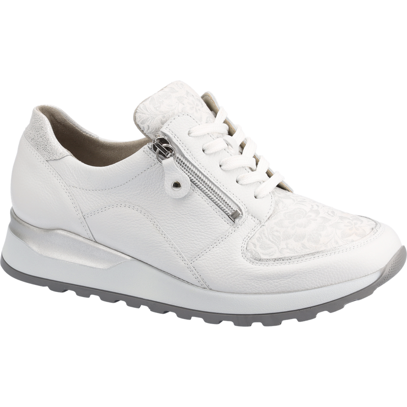 Waldlaufer Hiroko-Soft (Waltz) White Trainers