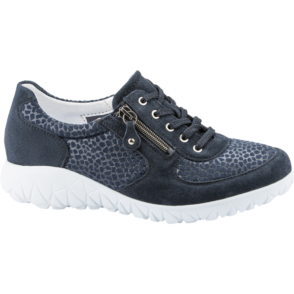 Waldlaufer Havy (Beamish) Navy/White Trainers