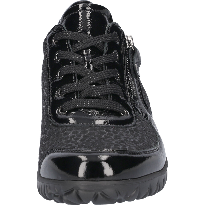 Waldlaufer Havy (Beamish) Black Patent Trainers