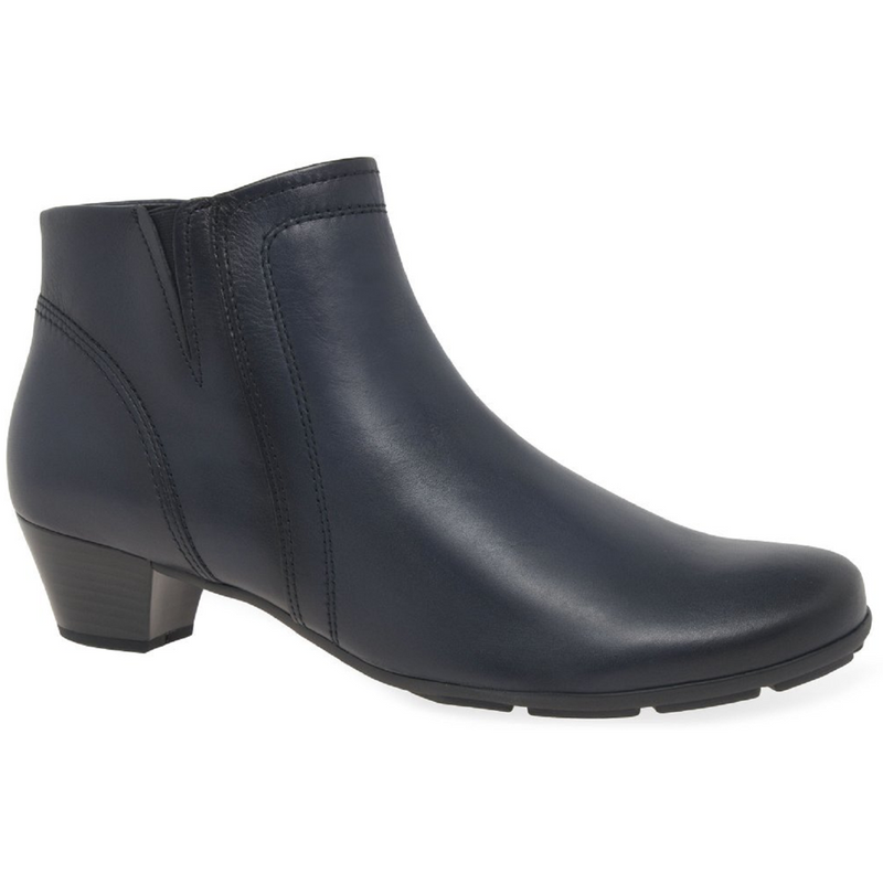 Gabor Heritage Navy Ankle Boots