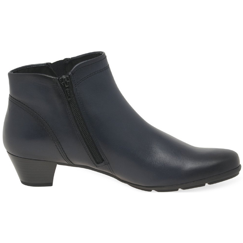 Gabor Heritage Navy Ankle Boots