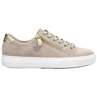 Rieker L59L1-60 (Halkadika) Iceberg Light Gold Nude Trainers