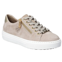 Rieker L59L1-60 (Halkadika) Iceberg Light Gold Nude Trainers