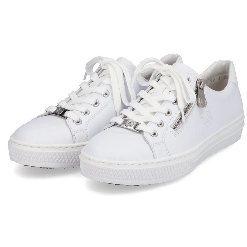 Rieker L59L1-83 (Halkadika) White Trainers