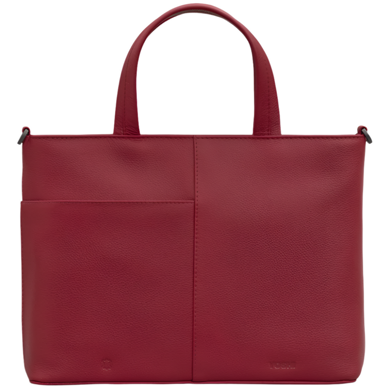 Yoshi Hampton Multiway Cherry Red Leather Grab Bag