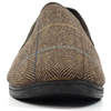 Lunar Lazy Dogz Harrison II Brown Tweed Slippers