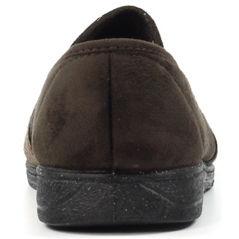 Lunar Lazy Dogz Harrison II Brown Tweed Slippers