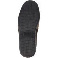 Lunar Lazy Dogz Harrison II Brown Tweed Slippers