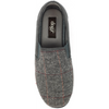 Lunar Lazy Dogz Harrison II Grey Tweed Slippers