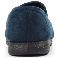 Lunar Lazy Dogz Harrison II Navy Tweed Slippers