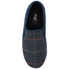 Lunar Lazy Dogz Harrison II Navy Tweed Slippers