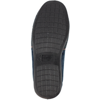 Lunar Lazy Dogz Harrison II Navy Tweed Slippers
