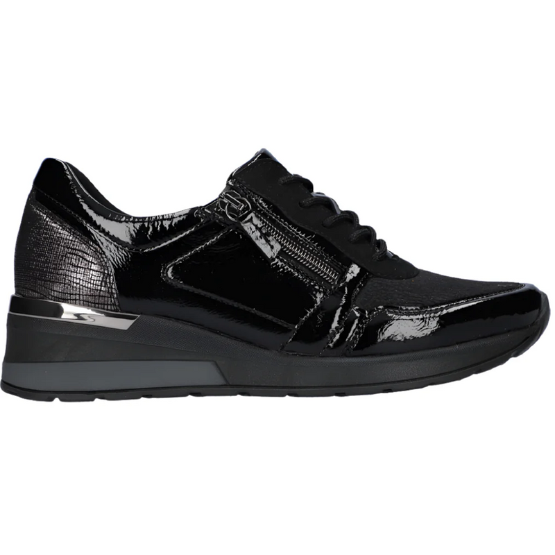 Waldlaufer H-Clara (Help) Black Trainers