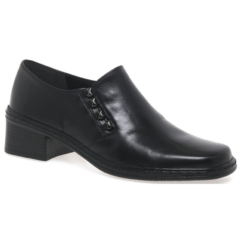 Gabor Hertha Black Leather Shoes