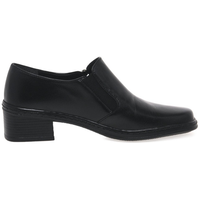 Gabor Hertha Black Leather Shoes