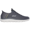 Skechers Summits High Range Charcoal Trainers