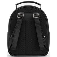 Yoshi Horror Bookworm Library Black Leather Backpack