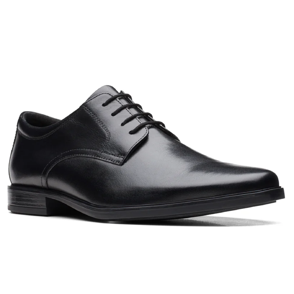 Clarks Howard Walk Black Shoes