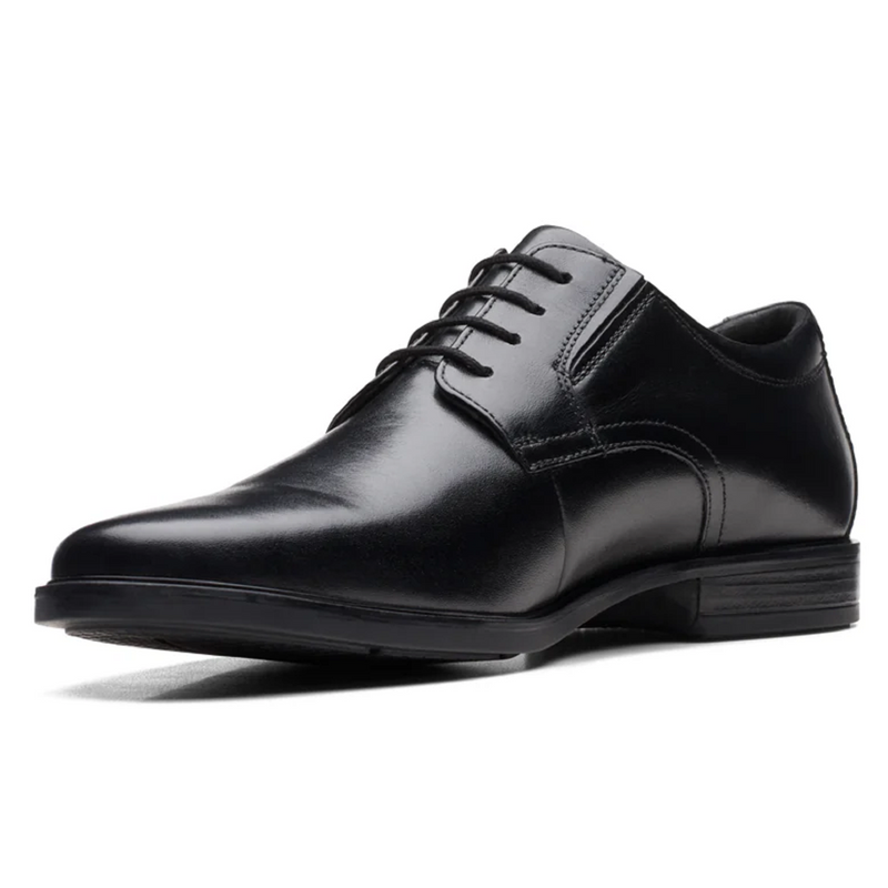 Clarks Howard Walk Black Shoes