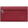 Yoshi Hudson Flap Over Cherry Red Leather Purse