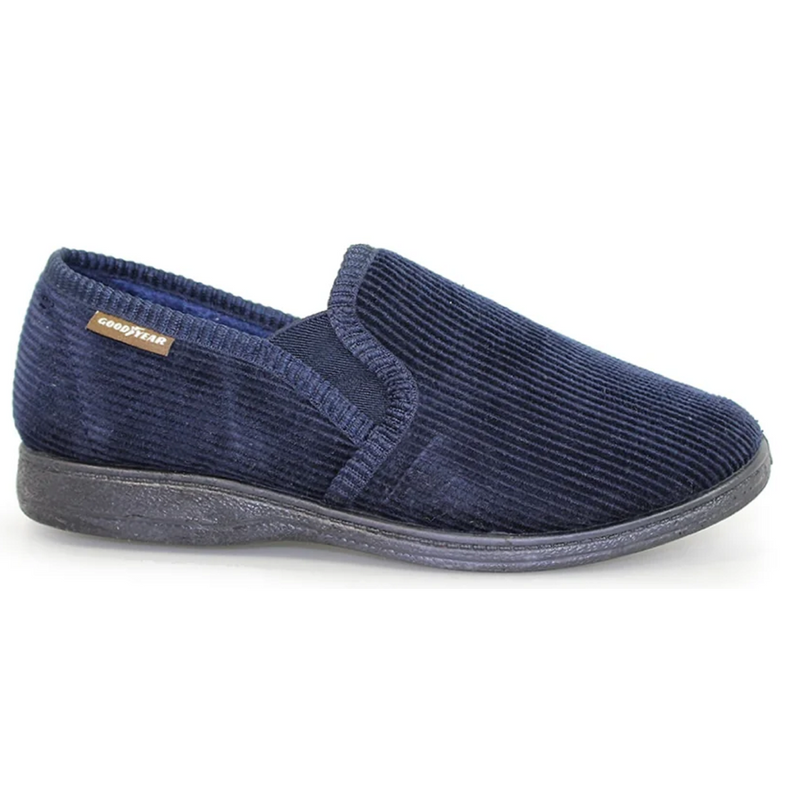 Lunar Goodyear Humber Navy Slippers