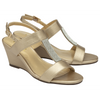 Lotus Ilaria Gold/Diamante Sandals