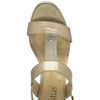 Lotus Ilaria Gold/Diamante Sandals