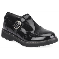 Start Rite Angry Angels Imagine Black Patent T-Bar Buckle School Shoes