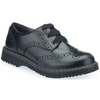 Start Rite Angry Angels Impulsive Black Leather School Shoes