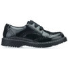 Start Rite Angry Angels Impulsive Black Patent School Shoes